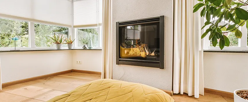 Residential Fireplace Ceramic Glass Installation in St. Andrews, SC
