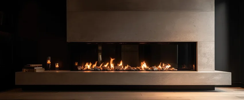 Gas Fireplace Ember Bed Design Services in St. Andrews, South Carolina