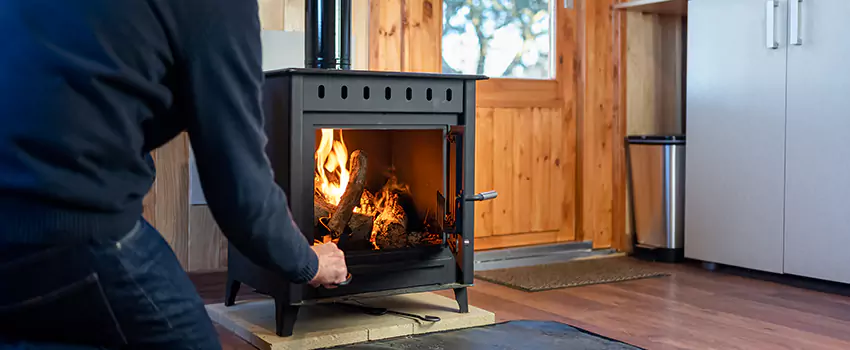 Open Hearth Wood Fireplace Installation in St. Andrews, SC