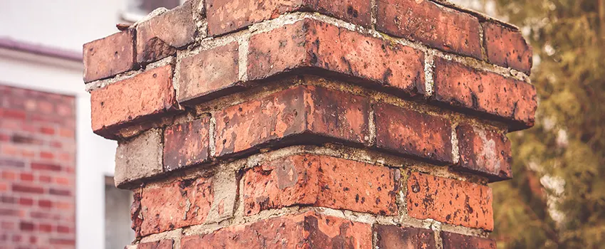 Cracked Chimney Bricks Repair Cost in St. Andrews, South Carolina