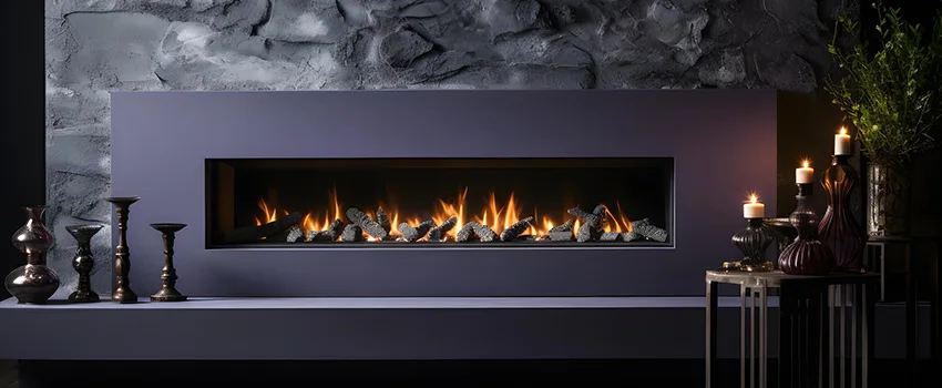 Ember Bed for Ventless Gas Fireplace in St. Andrews, SC