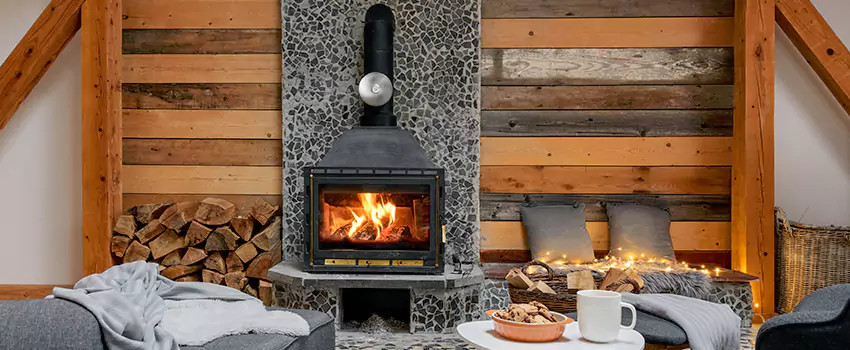 Thelin Hearth Products Direct Vent Gas Stove Fireplace Inspection in St. Andrews, South Carolina